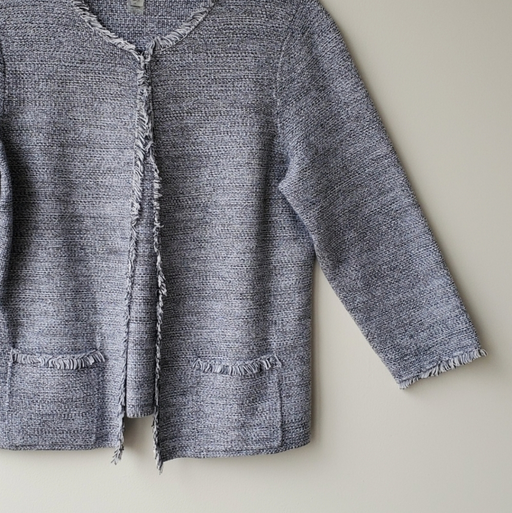 Damask Fringed Jacket - Picture 5 of 10